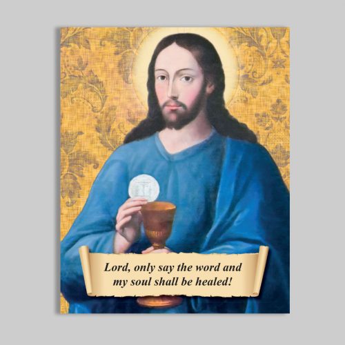 Jesus with the Eucharist picture